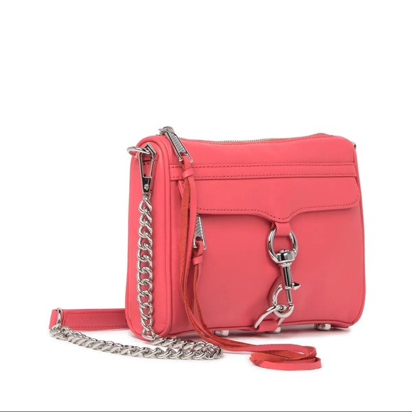New Rebecca Minkoff Mini MAC Grapefruit - Picture 2 of 5